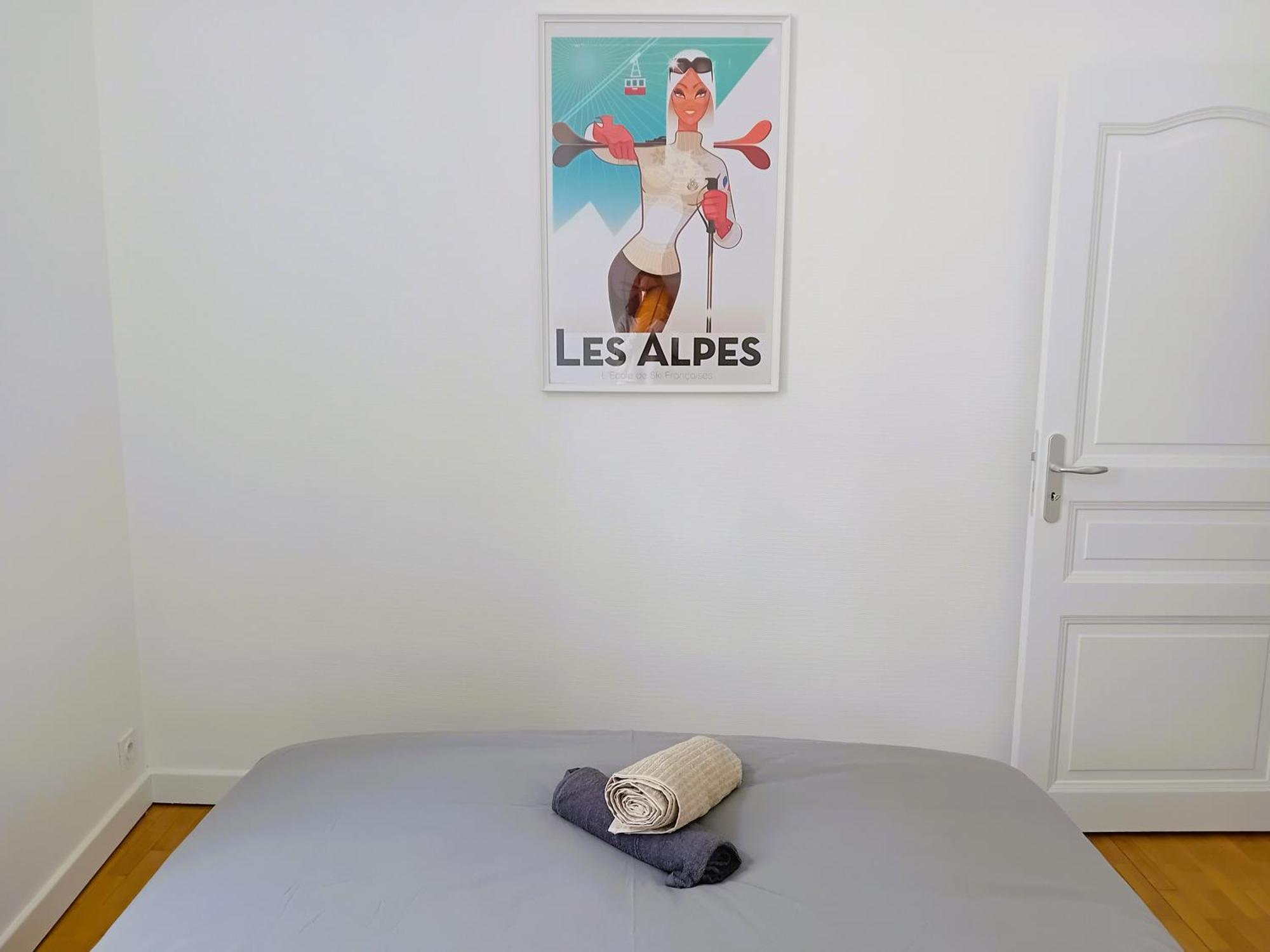 102 - Appart Renove Avec Grand Salon Et 1 Chambre - Tram Et Clinique Mutualiste A 1 Min Grenoble Bagian luar foto
